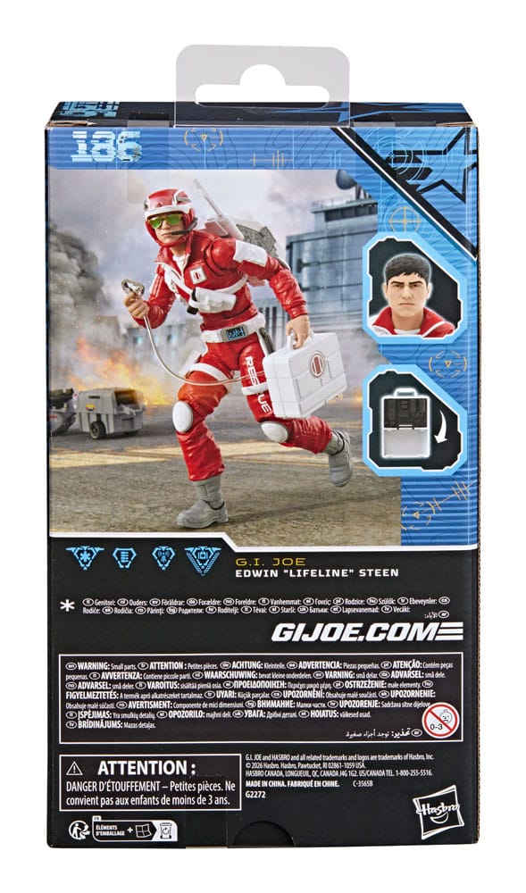 G.I. Joe Classified Series Actionfigur Edwin "Lifeline" Steen 15 cm