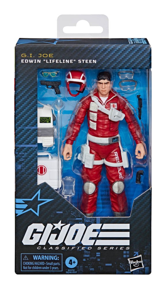 G.I. Joe Classified Series Actionfigur Edwin "Lifeline" Steen 15 cm