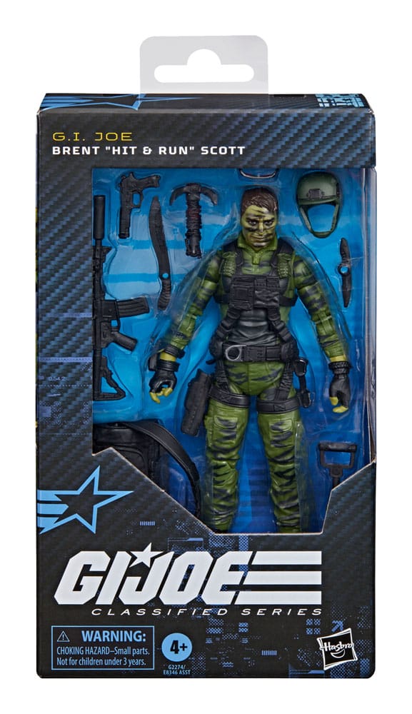 G.I. Joe Classified Series Actionfigur Brent "Hit & Run" Scott 15 cm