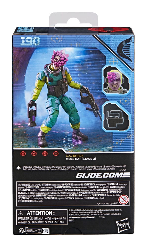 G.I. Joe Classified Series Actionfigur Mole Rat (Stage 2) 15 cm