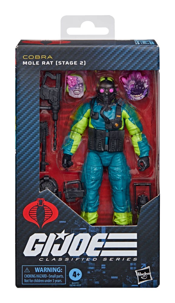 G.I. Joe Classified Series Actionfigur Mole Rat (Stage 2) 15 cm
