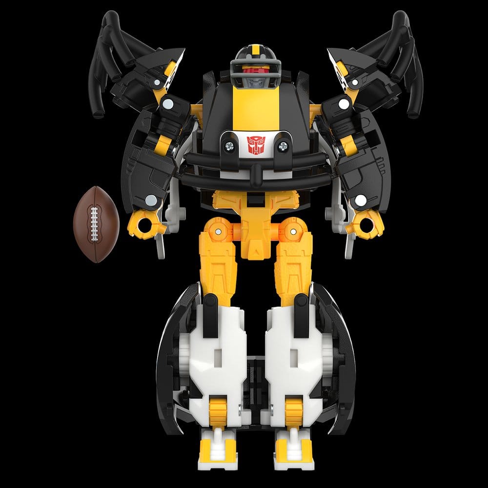 Transformers x NFL Actionfigur Pittsburgh Steelers: Steelsmash 14 cm