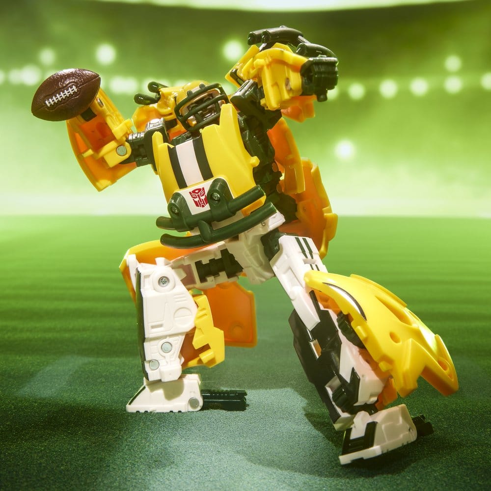 Transformers x NFL Actionfigur Green Bay Packers: Tundra Prime 14 cm