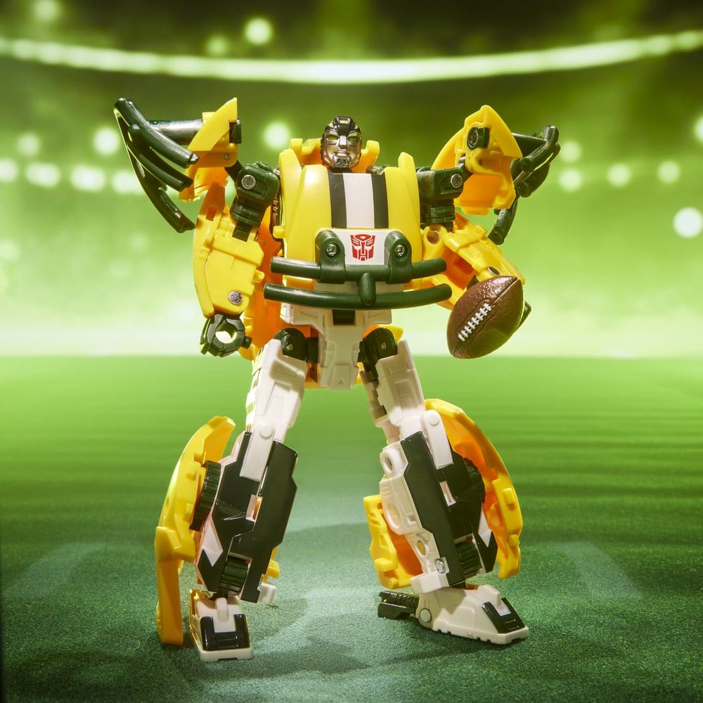 Transformers x NFL Actionfigur Green Bay Packers: Tundra Prime 14 cm