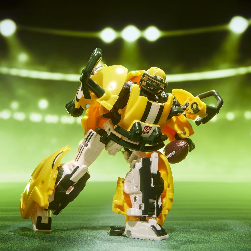 Transformers x NFL Actionfigur Green Bay Packers: Tundra Prime 14 cm