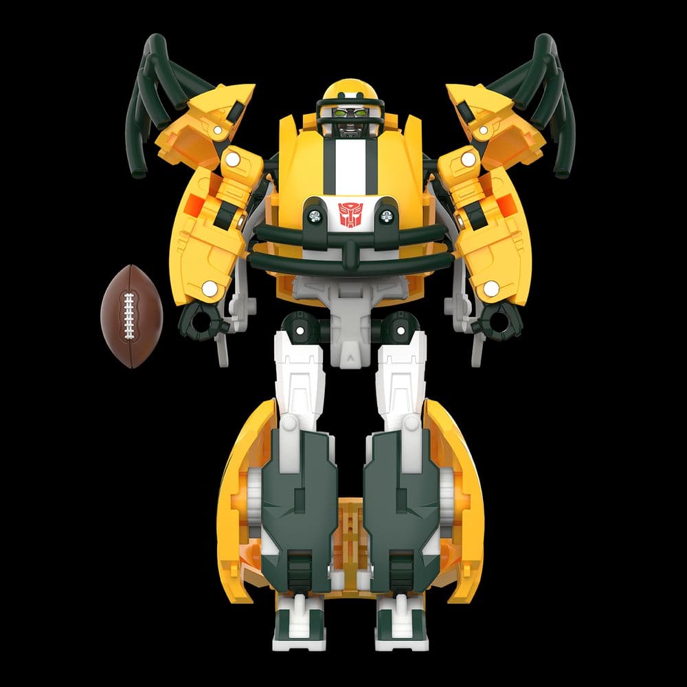 Transformers x NFL Actionfigur Green Bay Packers: Tundra Prime 14 cm