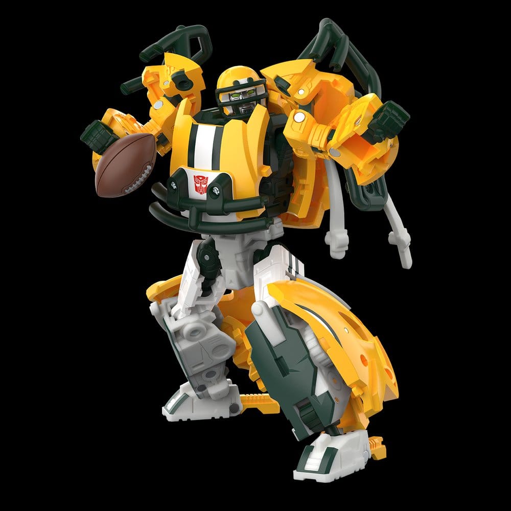 Transformers x NFL Actionfigur Green Bay Packers: Tundra Prime 14 cm