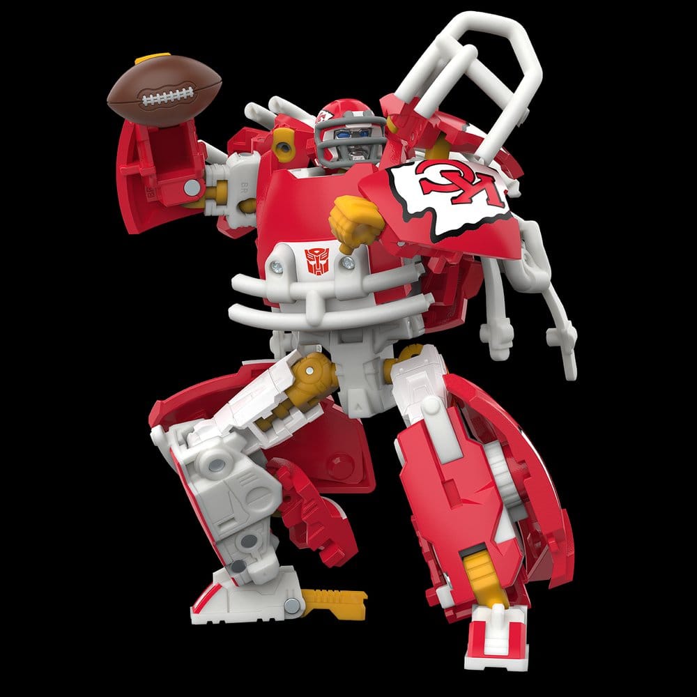 Transformers x NFL Actionfigur Kansas City Chiefs: KC-59 14 cm