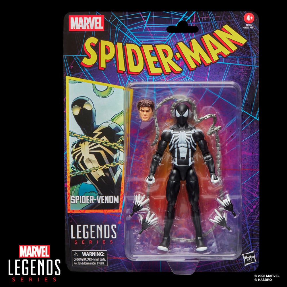 Spider-Man Marvel Legends Retro Actionfigur Spider-Venom 15 cm