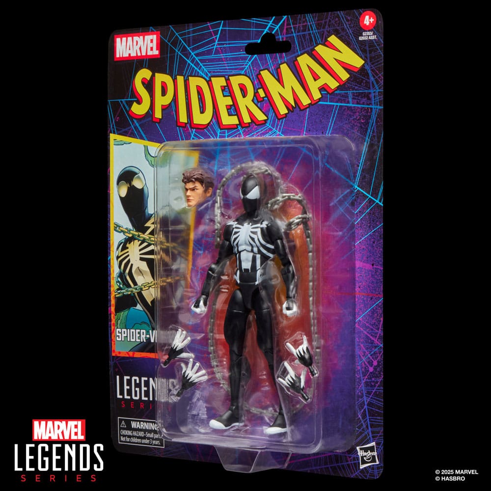 Spider-Man Marvel Legends Retro Actionfigur Spider-Venom 15 cm