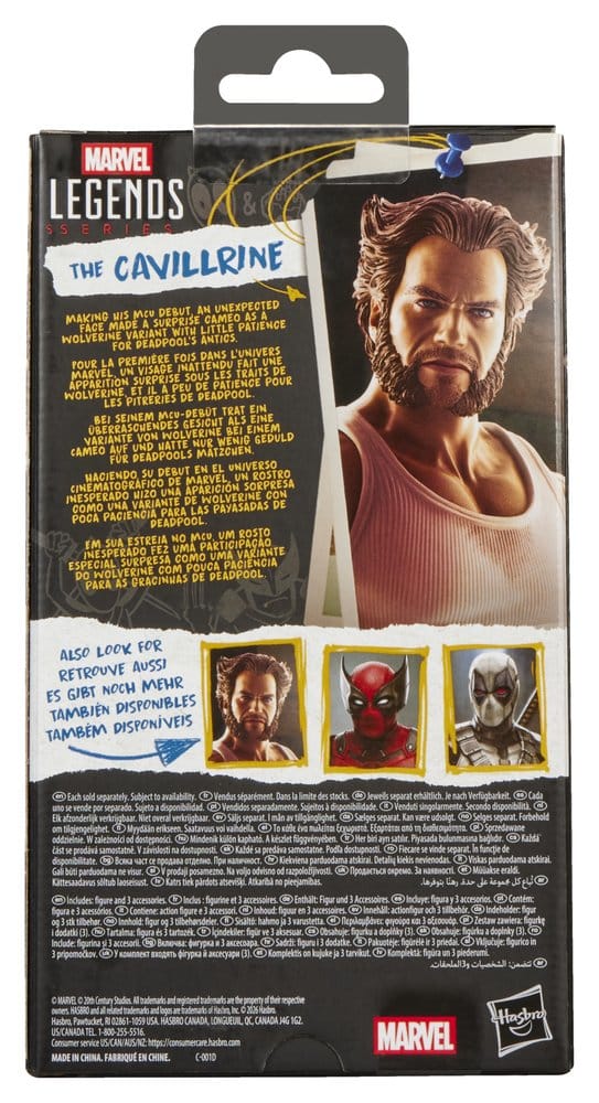 Deadpool & Wolverine Marvel Legends Actionfigur The Cavillrine 15 cm