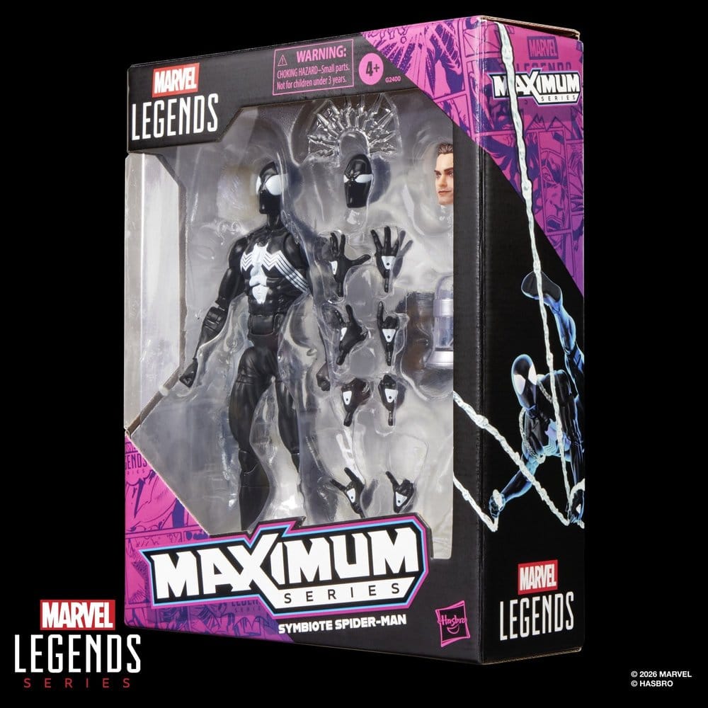 Marvel Legends Maximum Series Actionfigur Symbiote Spider-Man 15 cm