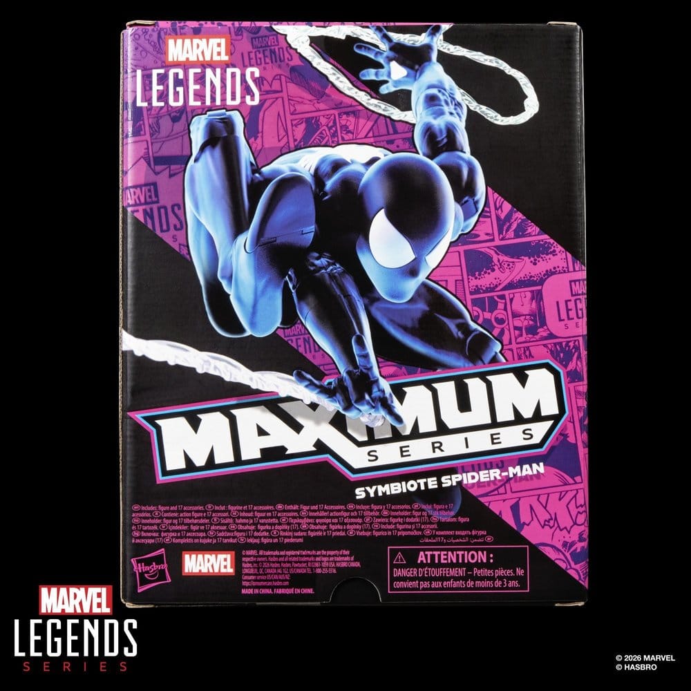 Marvel Legends Maximum Series Actionfigur Symbiote Spider-Man 15 cm