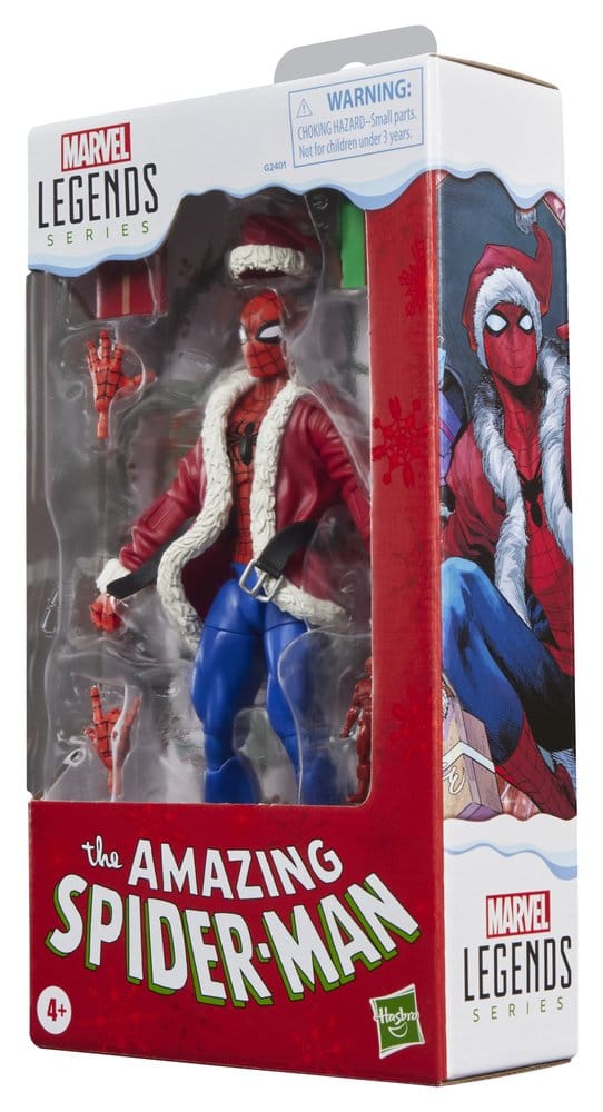 The Amazing Spider-Man Marvel Legends Actionfigur Spider-Man (Marvel Holiday Special) 15 cm
