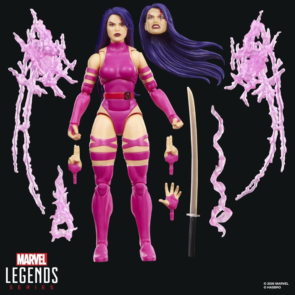 Marvel Games Marvel Legends Actionfiguren 2er-Pack Wolverine & Psylocke 15 cm