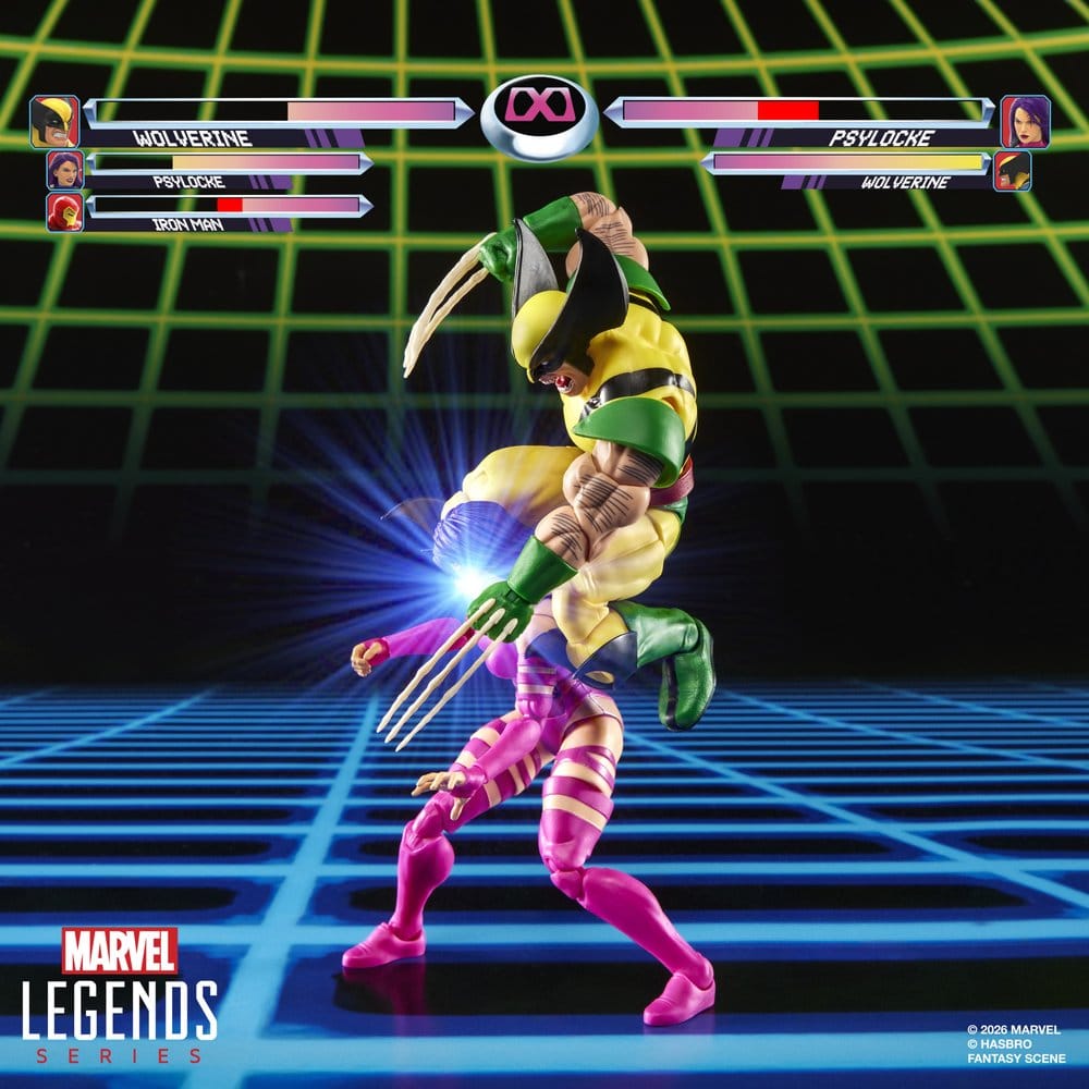 Marvel Games Marvel Legends Actionfiguren 2er-Pack Wolverine & Psylocke 15 cm