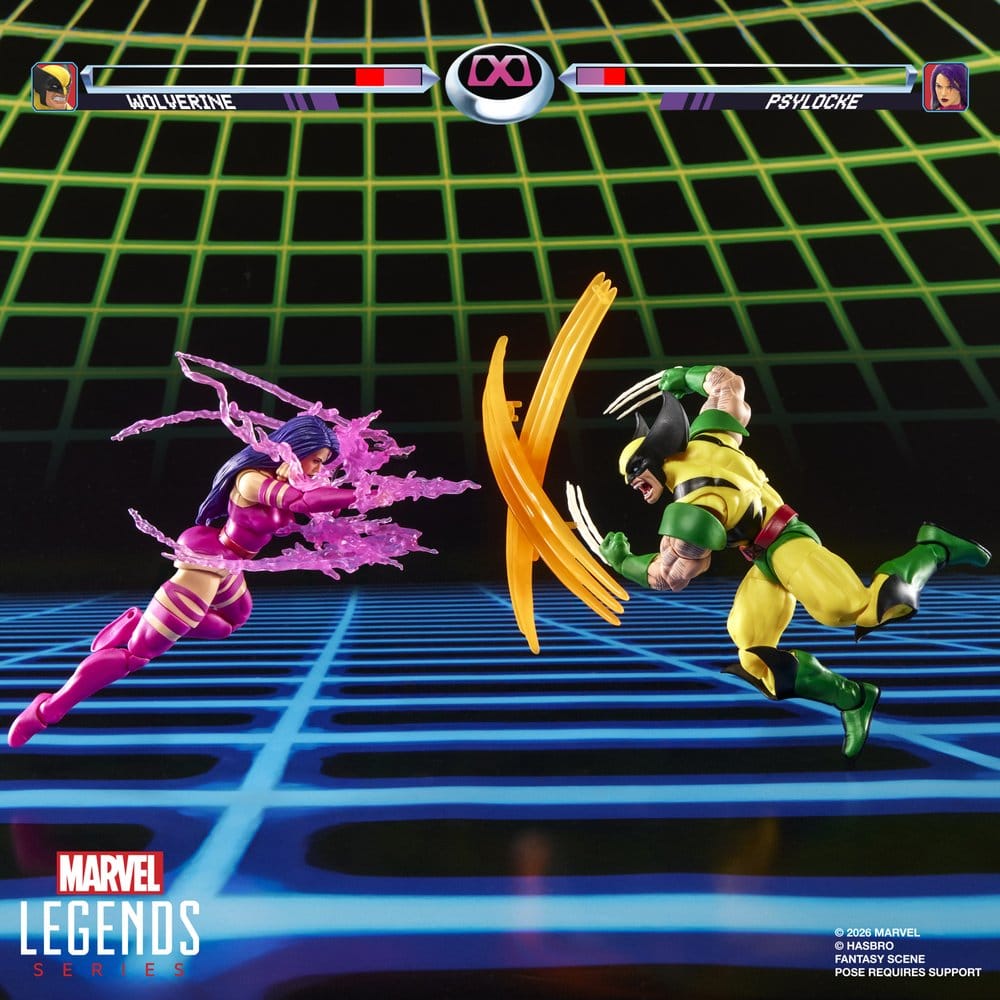 Marvel Games Marvel Legends Actionfiguren 2er-Pack Wolverine & Psylocke 15 cm