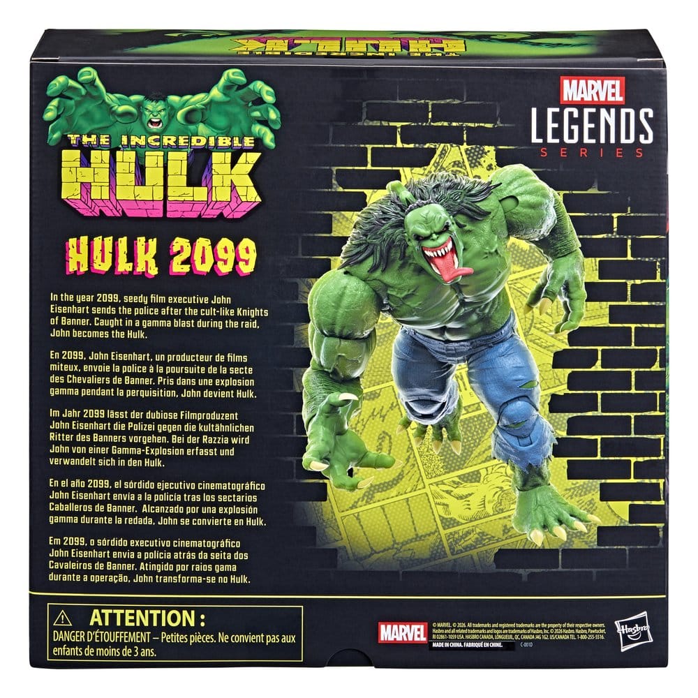The Incredible Hulk Marvel Legends Actionfigur Hulk 2099 15 cm