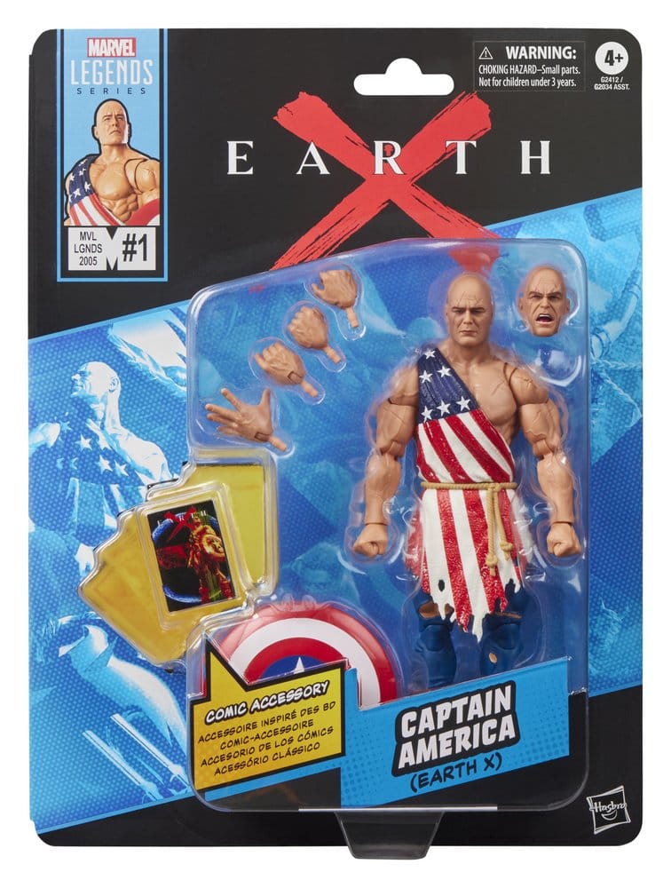 Earth X Marvel Legends Actionfigur Captain America 15 cm