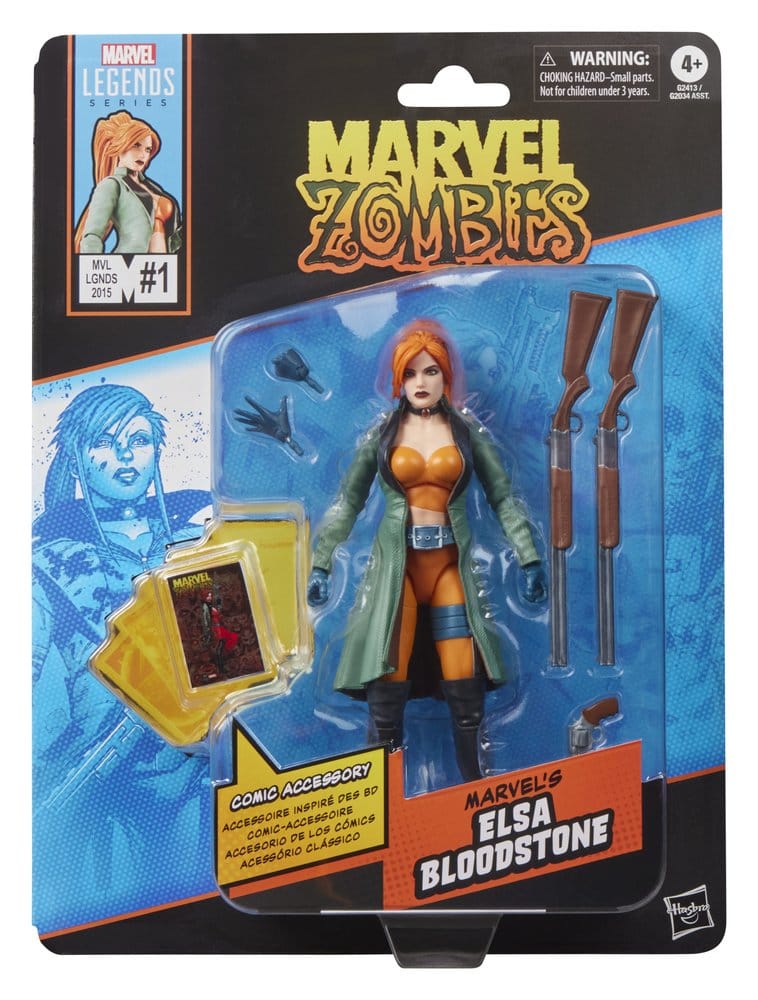 Marvel Zombies Marvel Legends Actionfigur Marvel's Elsa Bloodstone 15 cm