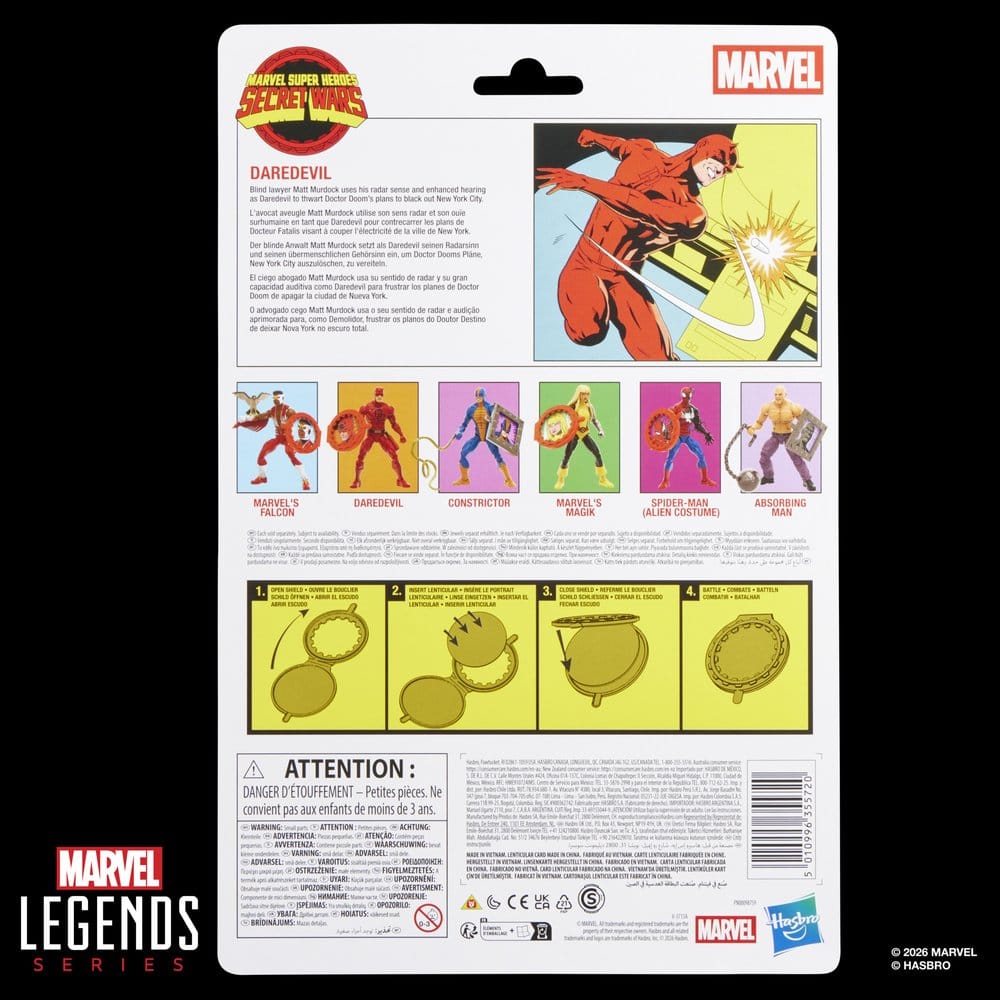 Secret Wars Marvel Legends Actionfigur Daredevil 15 cm