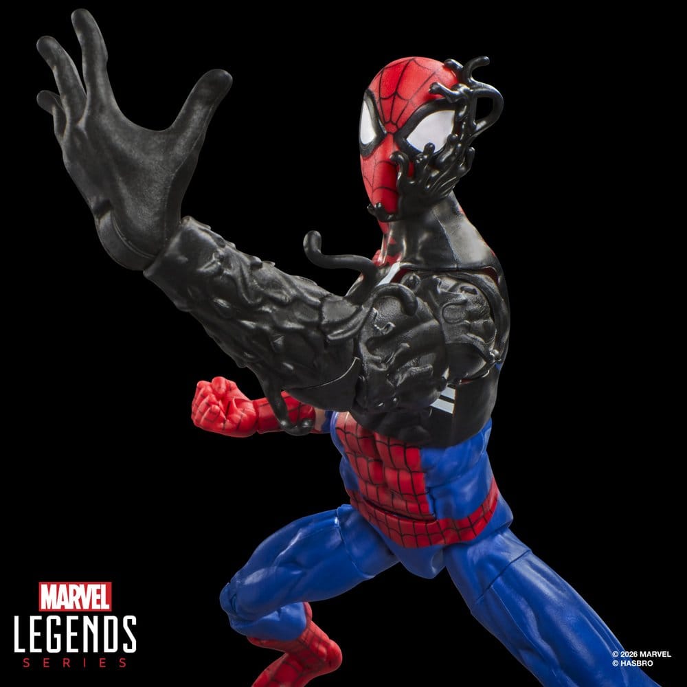 Secret Wars Marvel Legends Actionfigur Spider-Man (Alien Costume) 15 cm