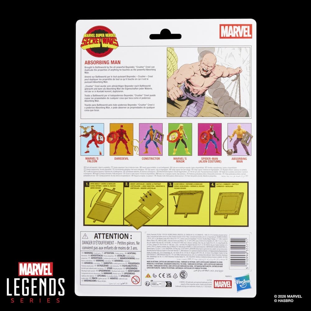 Secret Wars Marvel Legends Actionfigur Absorbing Man 15 cm
