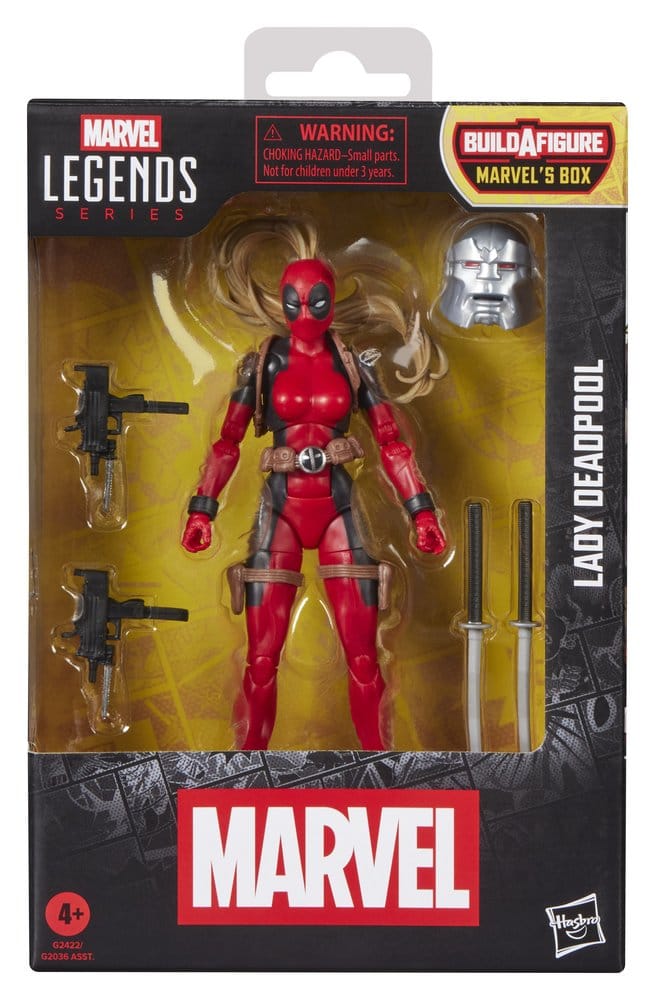 Marvel Legends Actionfigur Lady Deadpool (BAF: Marvel's Box) 15 cm