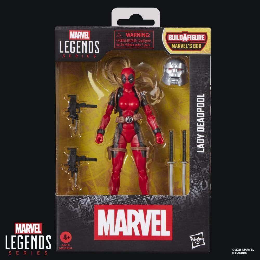 Marvel Legends Actionfigur Lady Deadpool (BAF: Marvel's Box) 15 cm