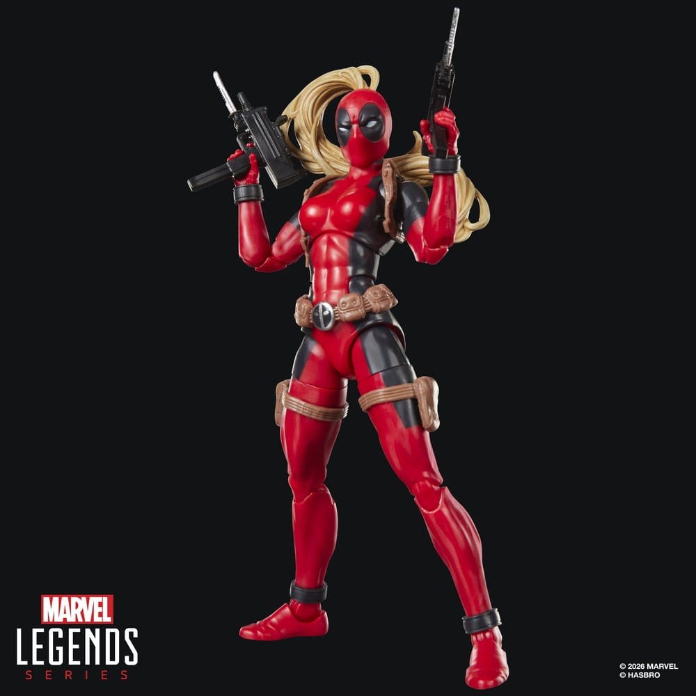 Marvel Legends Actionfigur Lady Deadpool (BAF: Marvel's Box) 15 cm