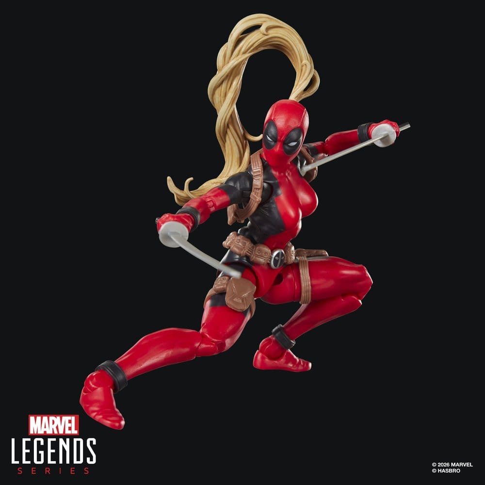 Marvel Legends Actionfigur Lady Deadpool (BAF: Marvel's Box) 15 cm