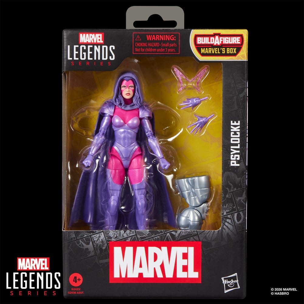 Marvel Legends Actionfigur Psylocke (BAF: Marvel's Box) 15 cm