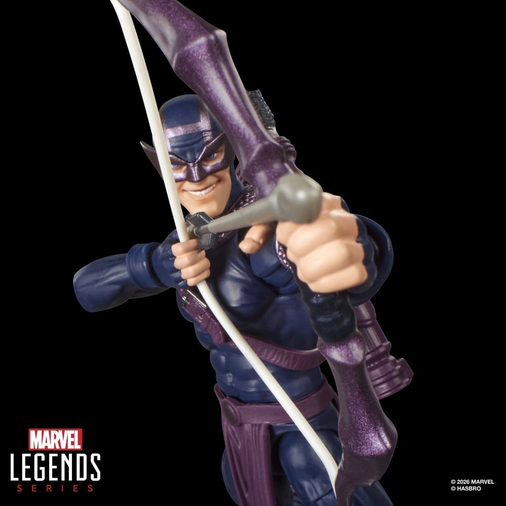 Marvel Legends Actionfigur Dark Avengers Hawkeye (BAF: Marvel's Box) 15 cm