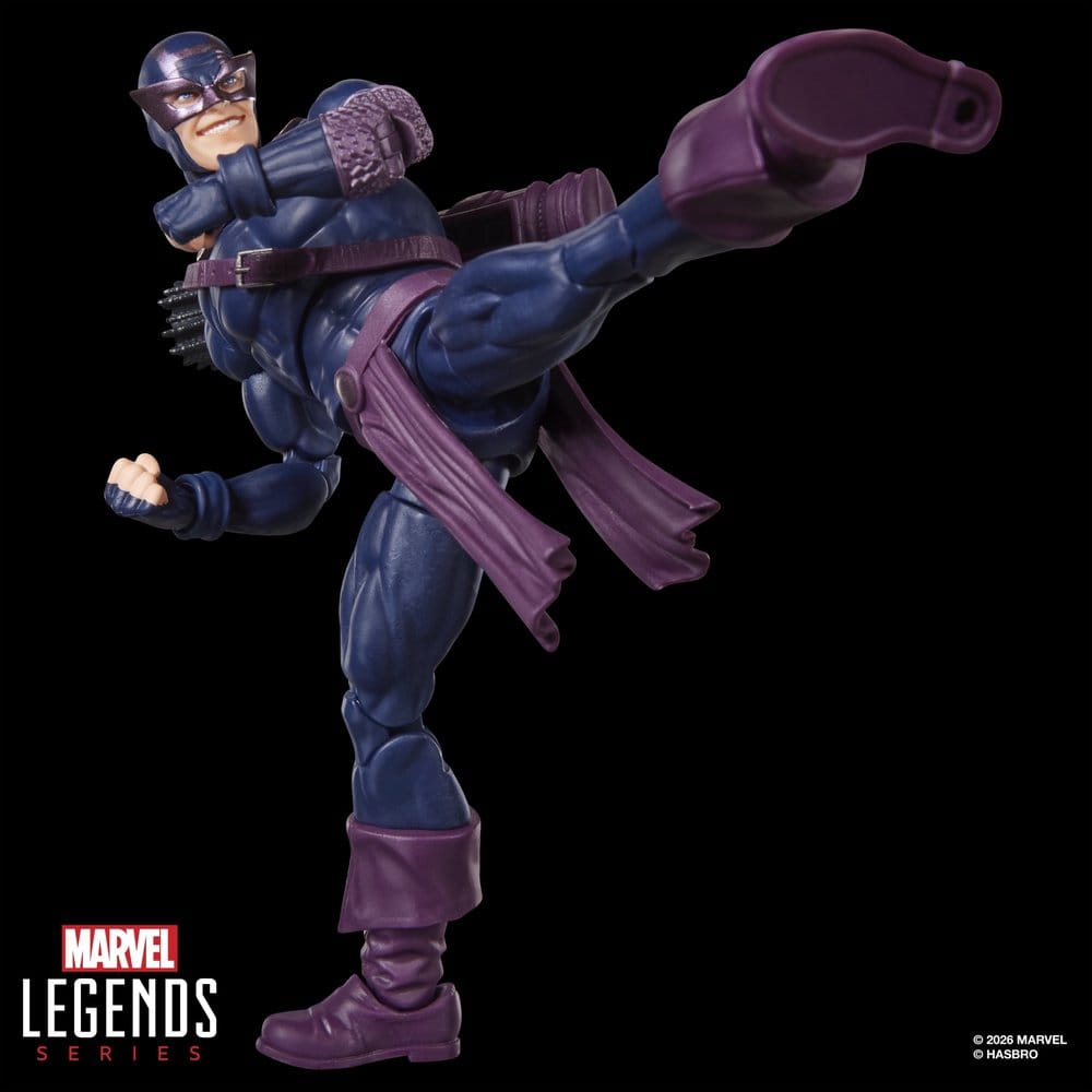 Marvel Legends Actionfigur Dark Avengers Hawkeye (BAF: Marvel's Box) 15 cm