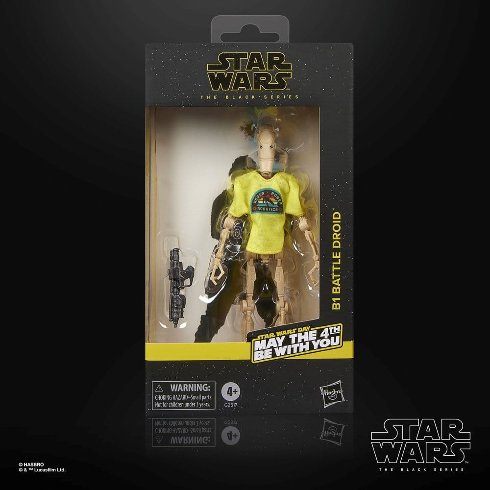 Star Wars Black Series Actionfigur B1 Battle Droid May the 4th Be With You 15 cm