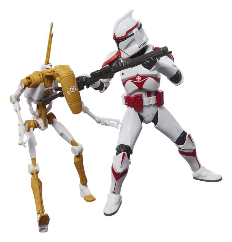 Star Wars: Battlefront II Black Series Actionfiguren 2er-Pack Phase I Assault Trooper & Battle Droid Officer 15 cm