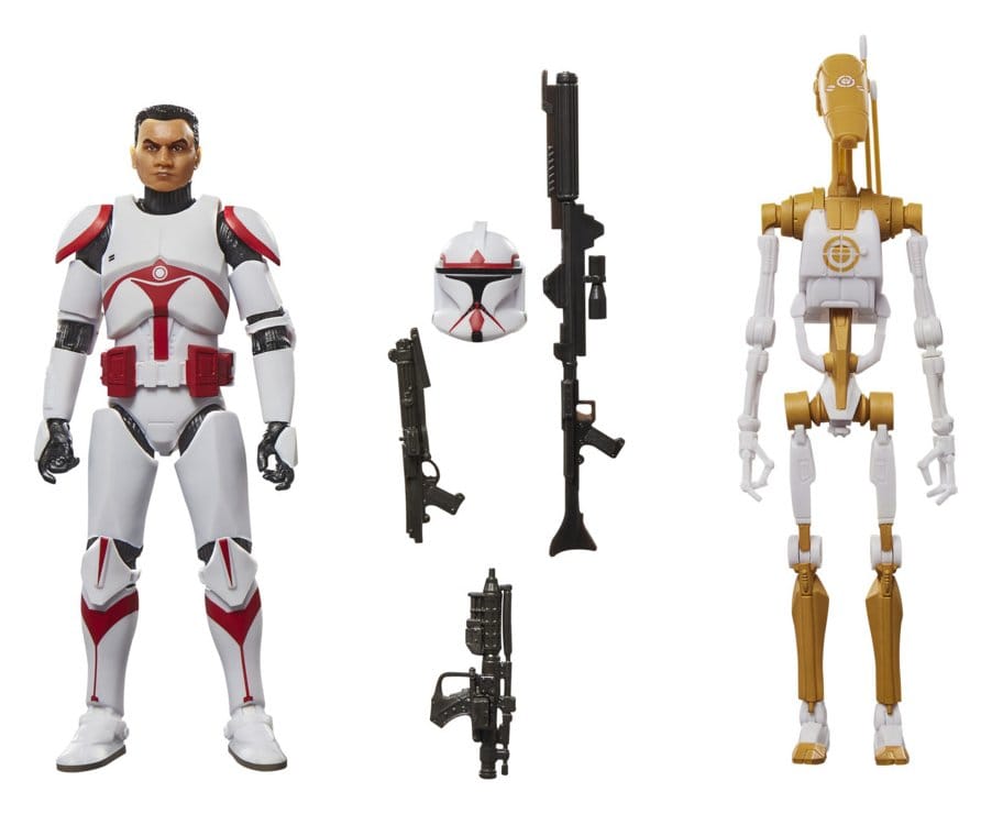 Star Wars: Battlefront II Black Series Actionfiguren 2er-Pack Phase I Assault Trooper & Battle Droid Officer 15 cm