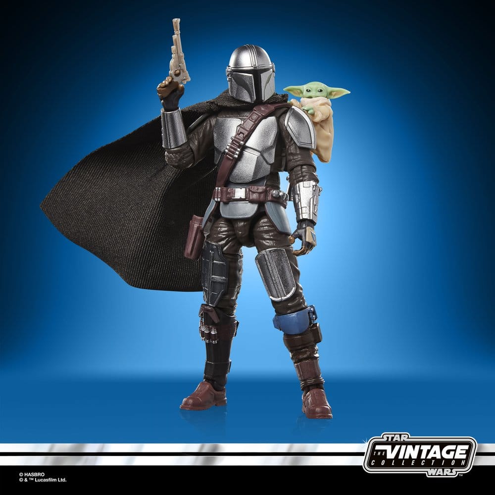 Star Wars: The Mandalorian & Grogu Vintage Collection Actionfigur The Mandalorian & Grogu 10 cm