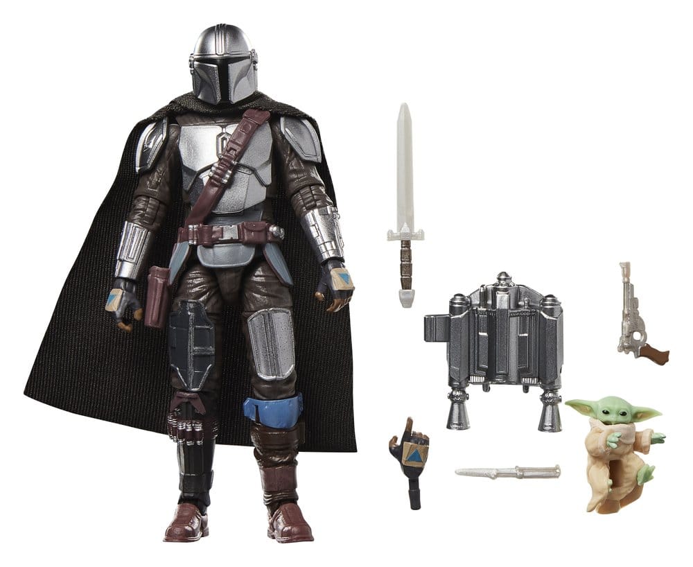 Star Wars: The Mandalorian & Grogu Vintage Collection Actionfigur The Mandalorian & Grogu 10 cm