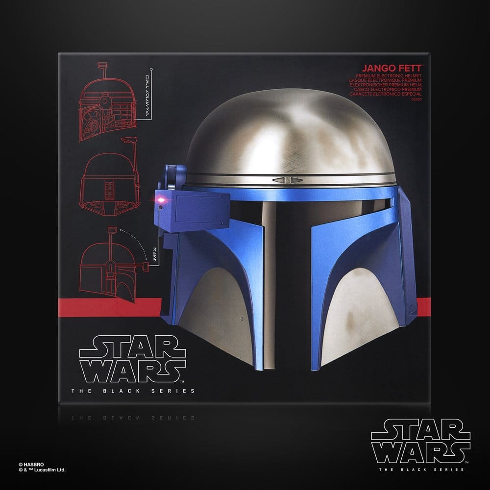 Star Wars Episode II Black Series Elektronischer Helm Jango Fett