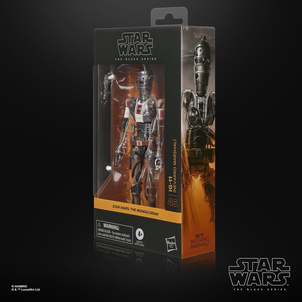 Star Wars: The Mandalorian Black Series Actionfigur IG-11 (Nevarro Marshal) 15 cm