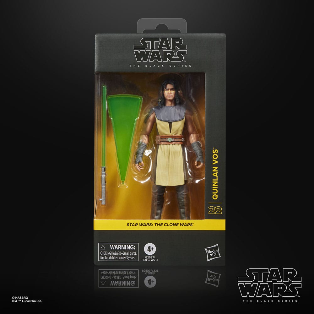 Star Wars: The Clone Wars Black Series Actionfigur Qunlan Vos 15 cm
