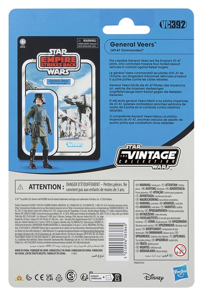 Star Wars Episode V Vintage Collection Actionfigur General Veers (AT-AT Commander) 10 cm