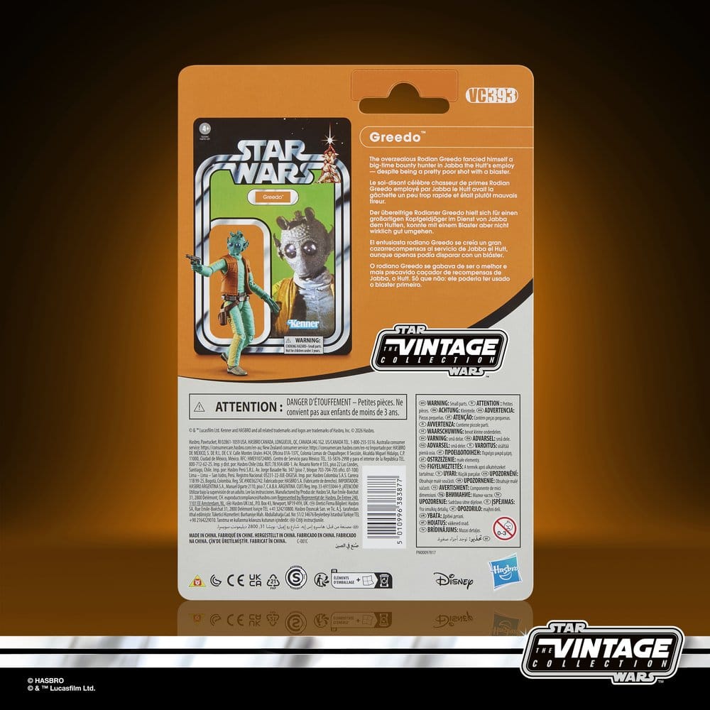 Star Wars Vintage Collection Actionfigur Greedo 10 cm
