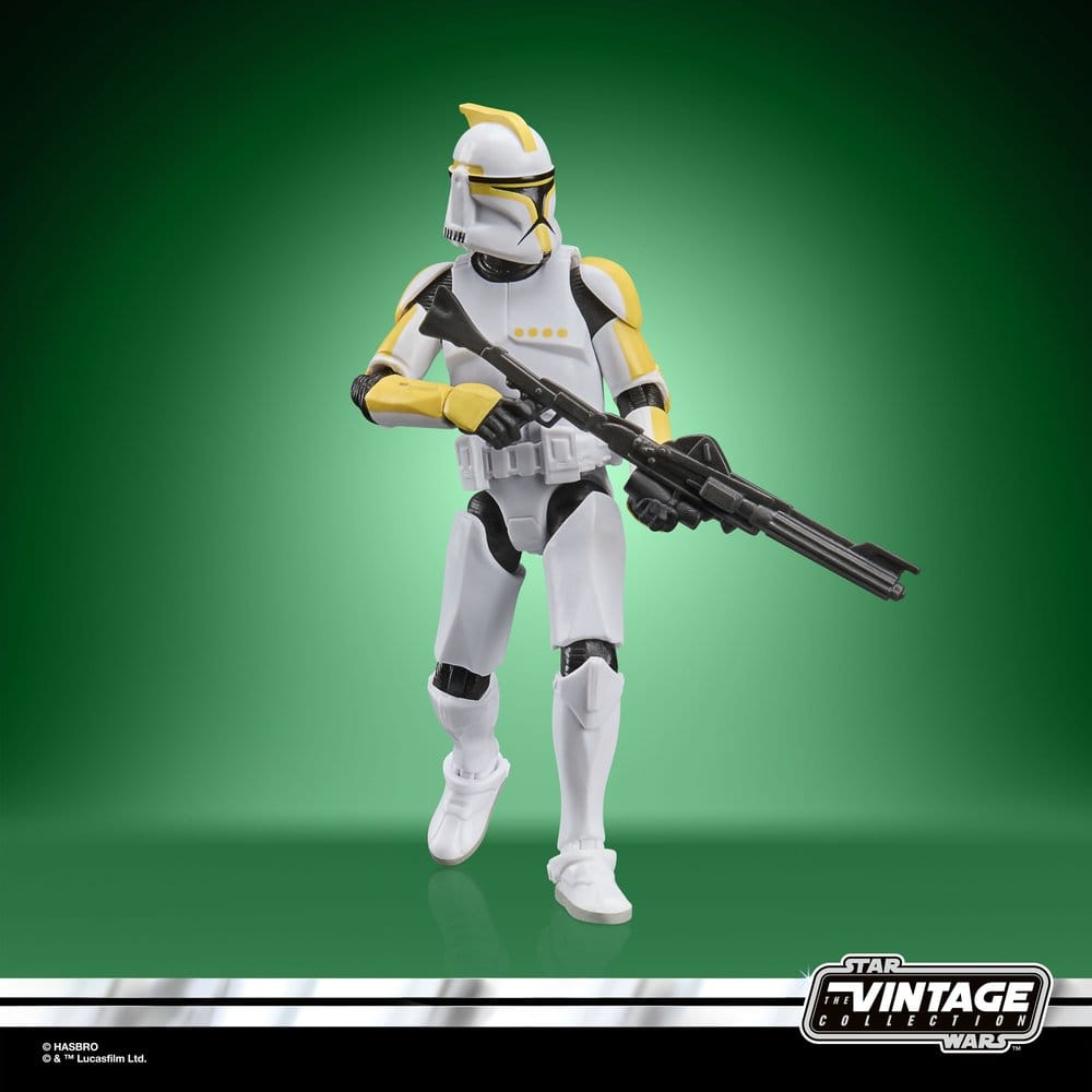 Star Wars Episode II Vintage Collection Actionfigur Clone Trooper Commander 10 cm