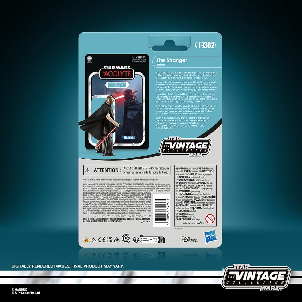 Star Wars: The Acolyte Vintage Collection Actionfigur The Stranger (Qimir) 10 cm