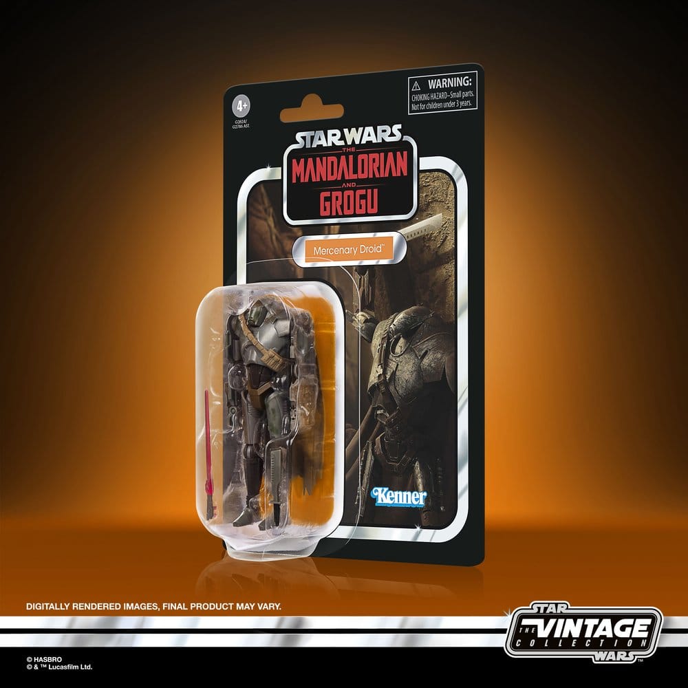 Star Wars: The Mandalorian and Grogu Vintage Collection Actionfigur Mercenary Droid 10 cm