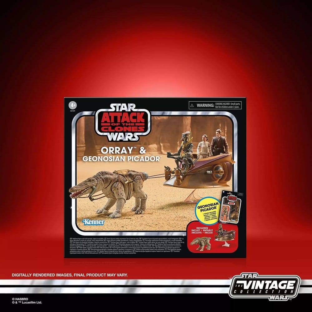 Star Wars Episode II Vintage Collection Actionfiguren 2er-Pack Orray &amp; Geonosian Picador 10 cm