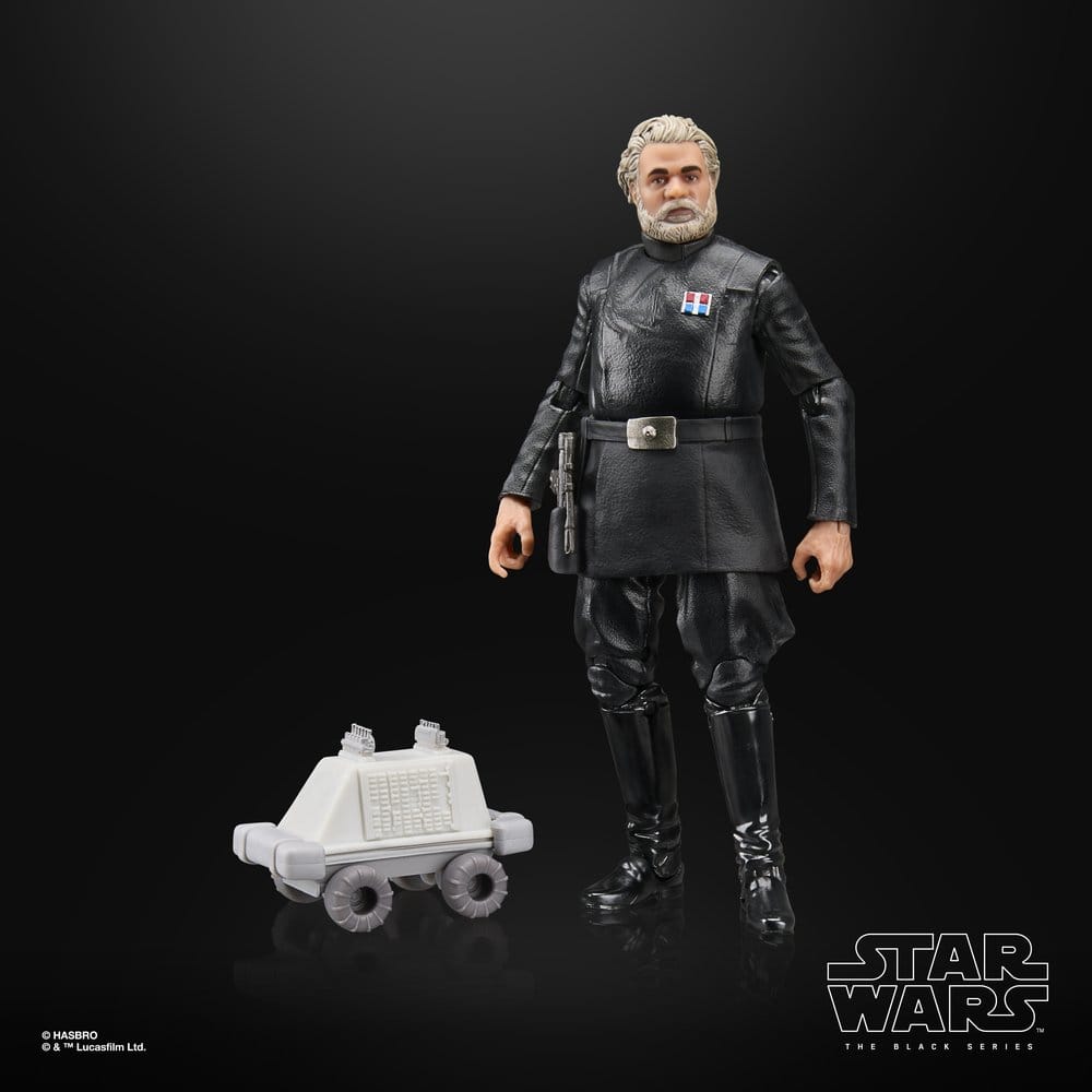 Star Wars: The Mandalorian & Grogu Black Series Actionfigur Imperial Remnant Warlord & Polar Mouse Droid 15 cm