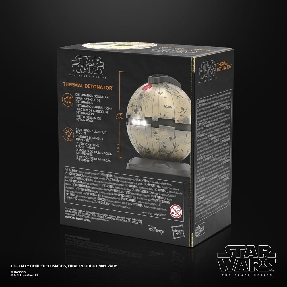 Star Wars Episode VI Black Series Elektronischer Thermaldetonator